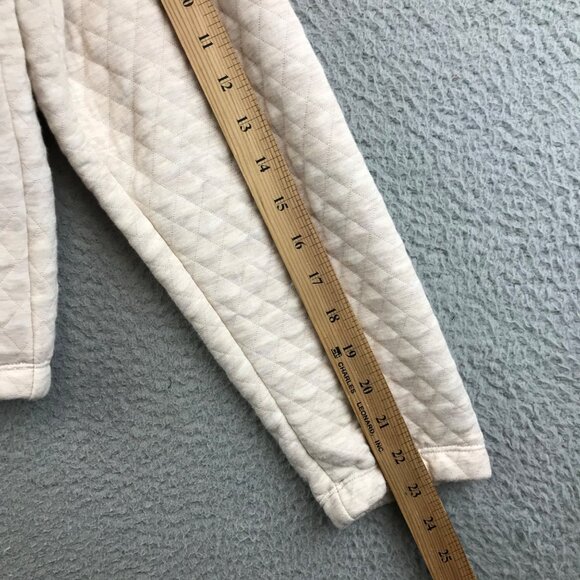 MARINE LAYER Quilted Colorblock Half-Zip Pullover Sweatshirt L - Picture 5 of 9